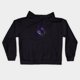 Cosmic travel Kids Hoodie